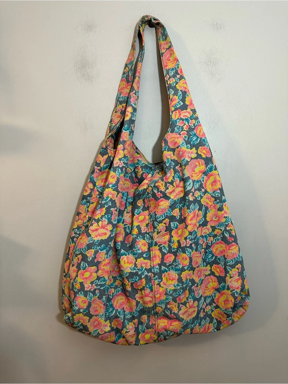 Billabong Cotton Floral Tote Bag